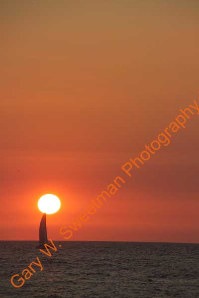 Catamaran in Orange Sunset-002_2