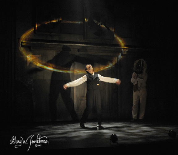 Frankie J. Alvarez as Hamlet, Prince of Cuba in Asolo Rep's 2012 Production