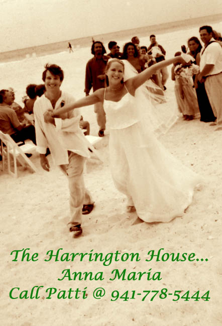 Sepia and White wedding photo on the beach Harrington House 