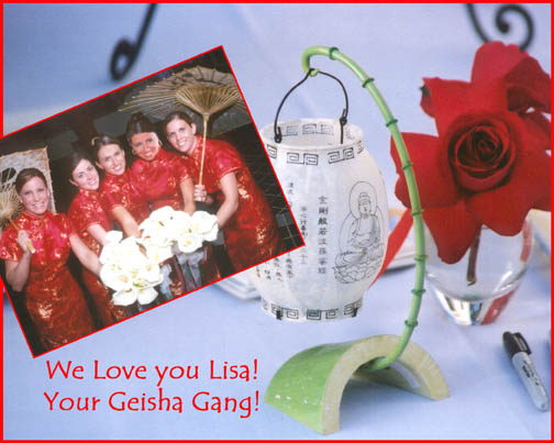 Geisha wedding digital composite japanese theme wedding photos