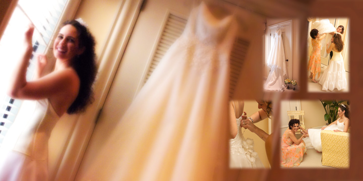 Lakewoodranchphoto.com, lakewoodranchphotography.com, sepia photojournalism bride preparing Lakewood Ranch Country Club