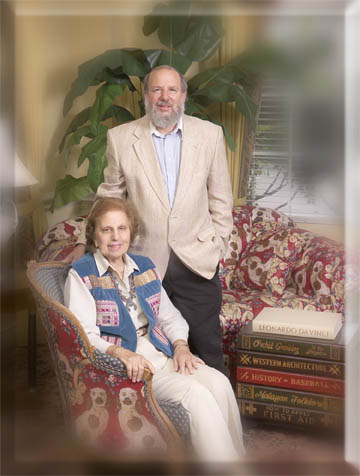Lila and Stephen Gompertz for Planned Parenthood donor lobby 2006