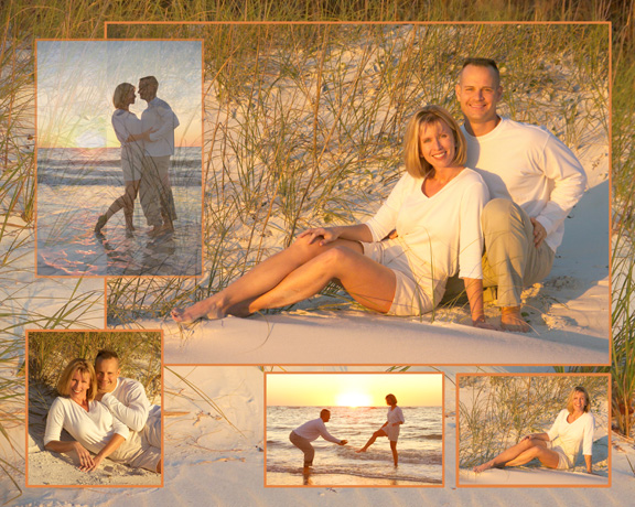 Beach Engagement Composite