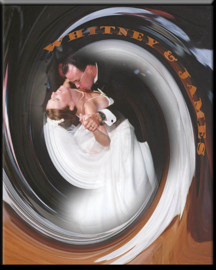 Longboat key club special effect wedding photography