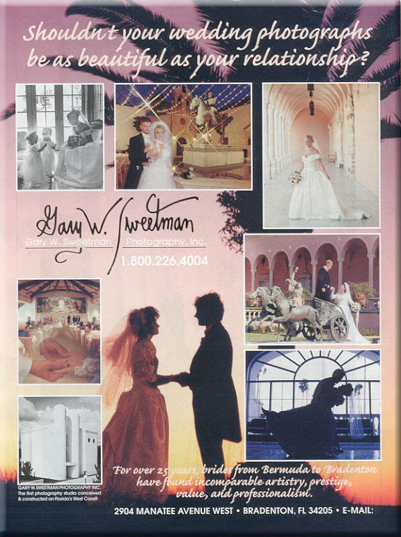 direct mail professional photography wedding photo Knot Ad